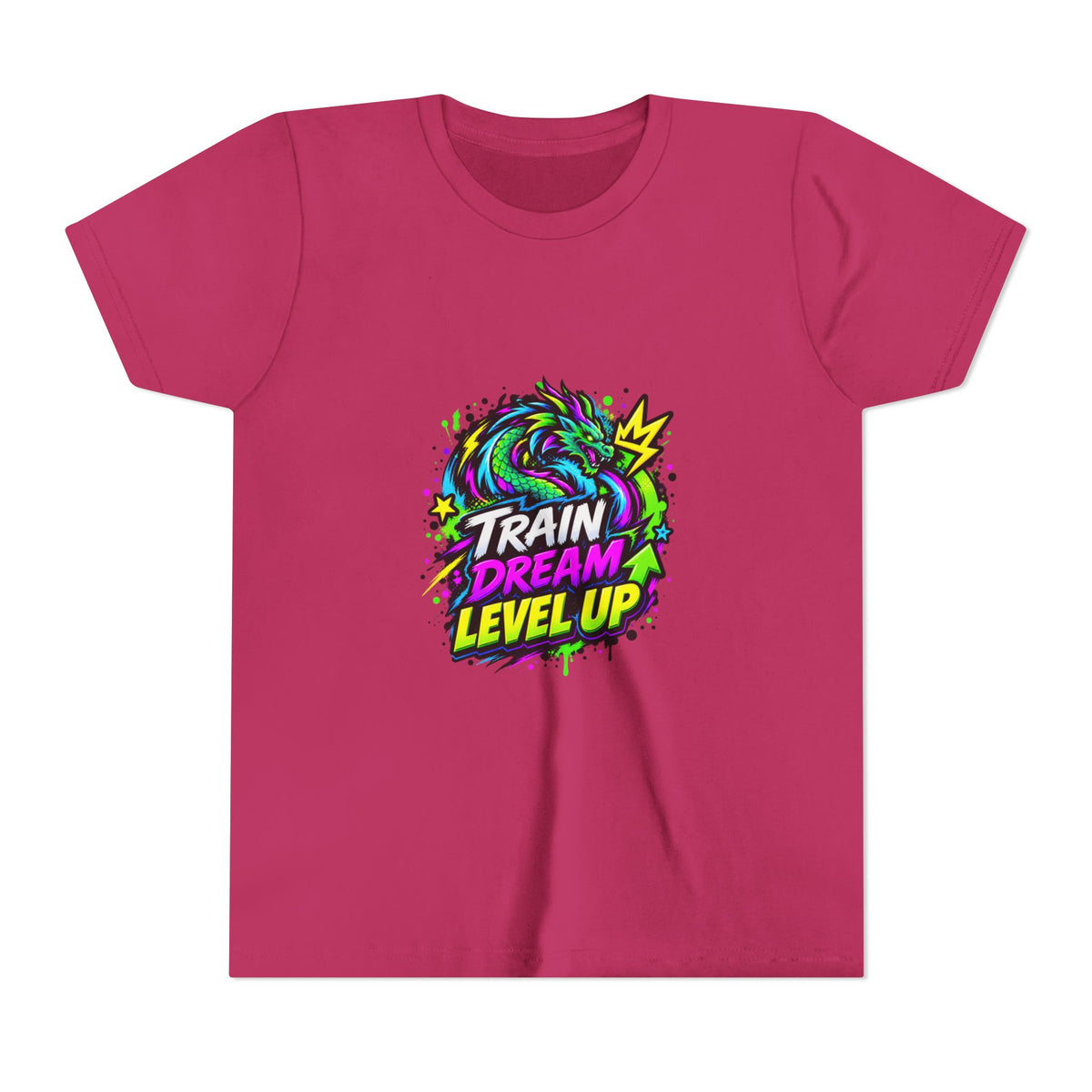Level Up Crew — "Train.Dream" Tee