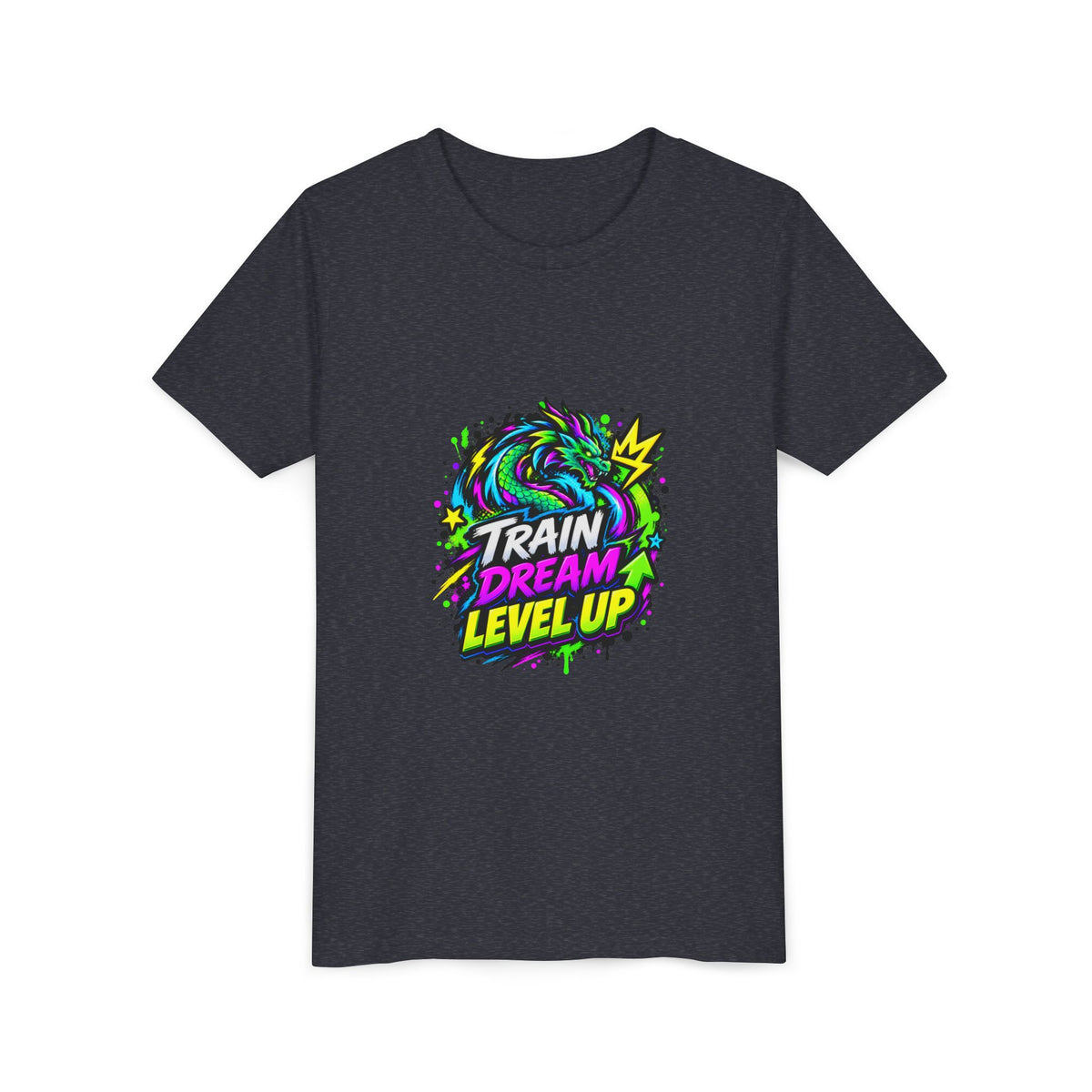 Level Up Crew — "Train.Dream" Tee