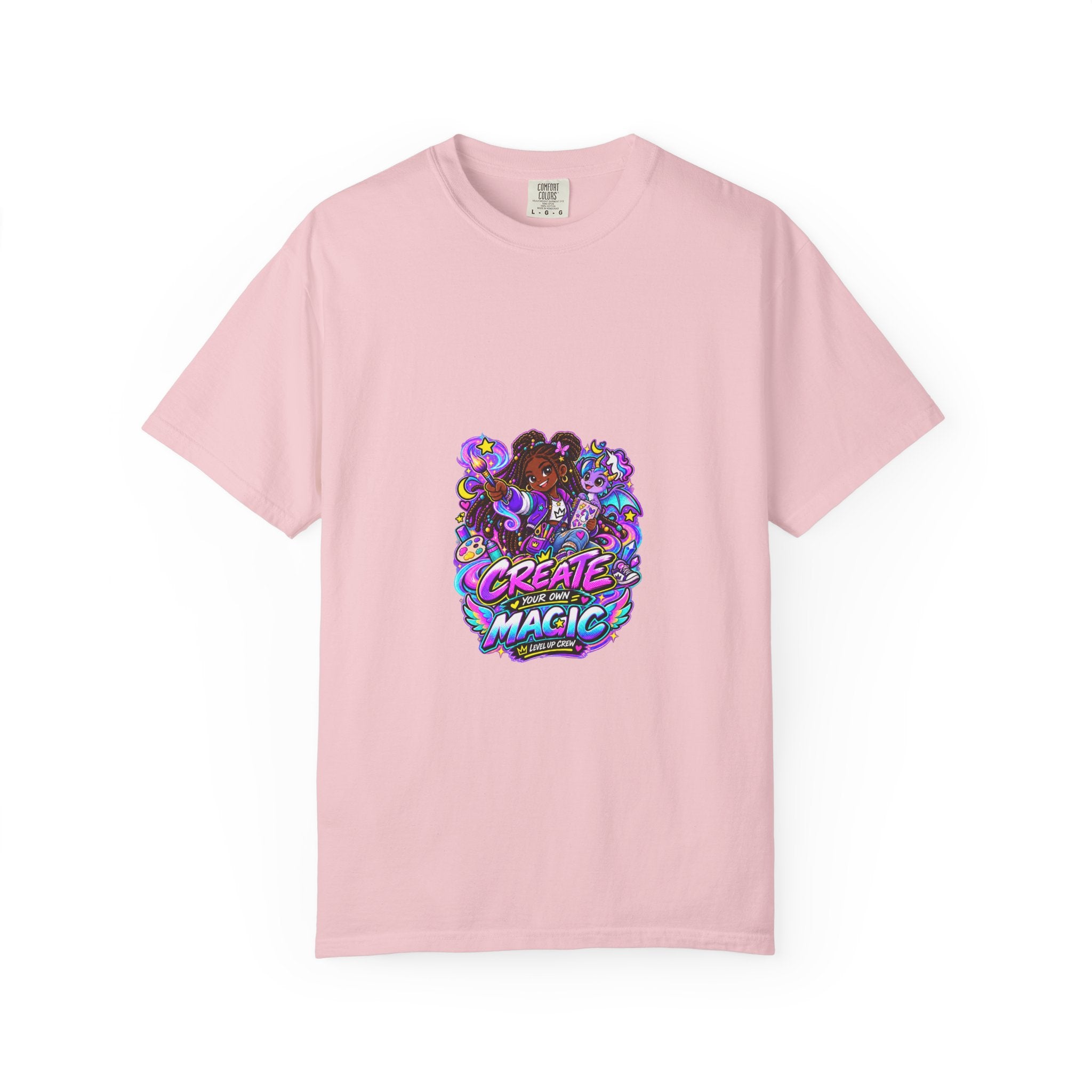 Level Up Crew – Zara “Create Your Own Magic” Graphic Tee