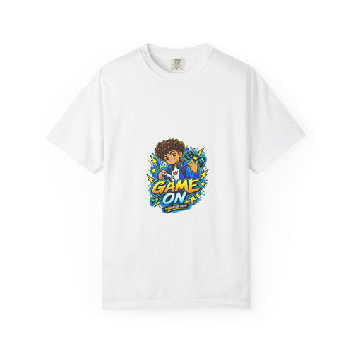Level Up Crew – Miles “Game On” Graphic Tee