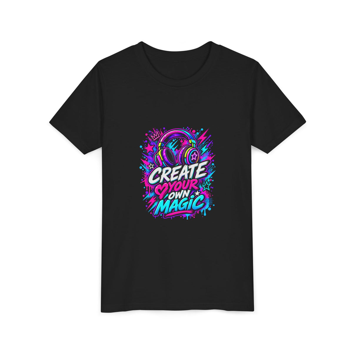 Level Up Crew — "Create Your Own Magic" Tee