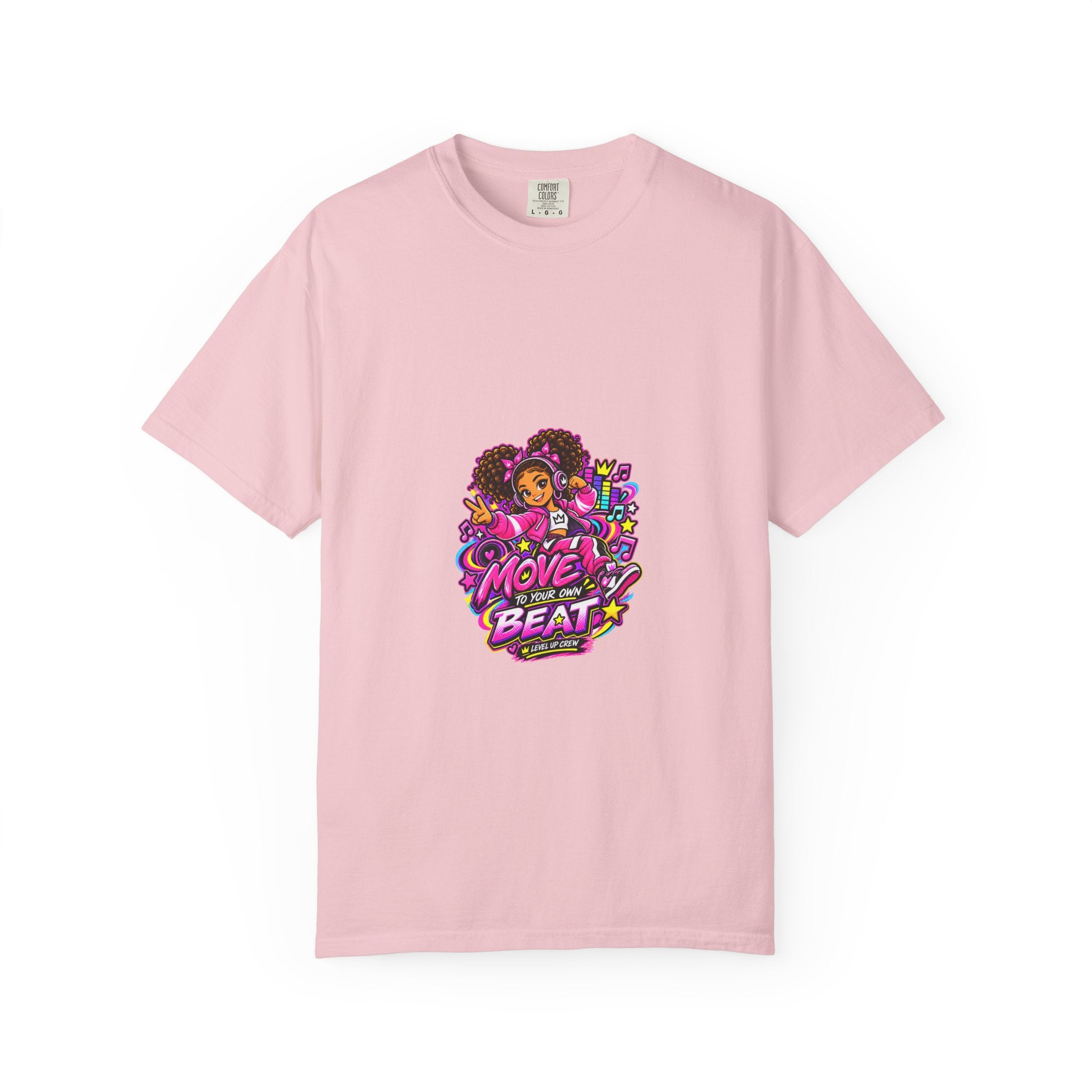 Level Up Crew – Nia “Move to Your Own Beat” Graphic Tee