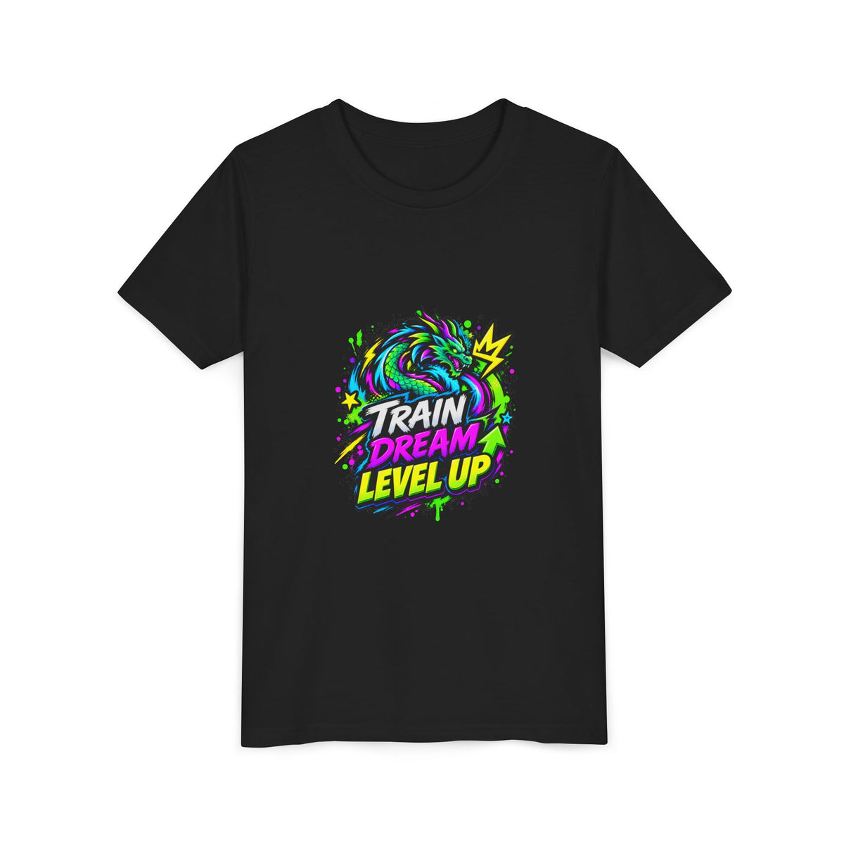 Level Up Crew — "Train.Dream" Tee