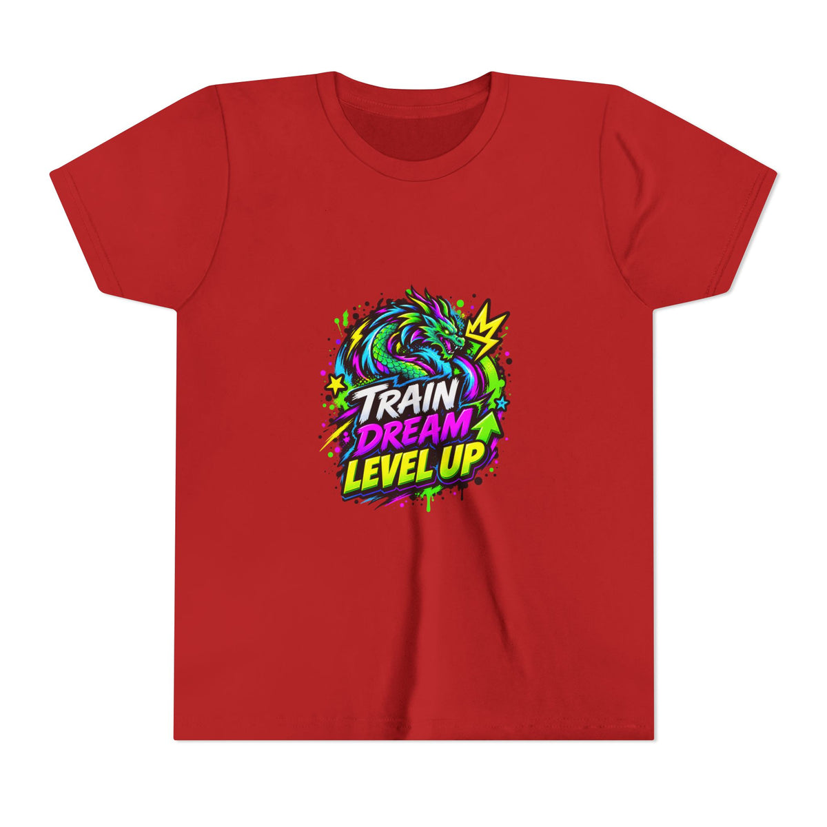 Level Up Crew — "Train.Dream" Tee