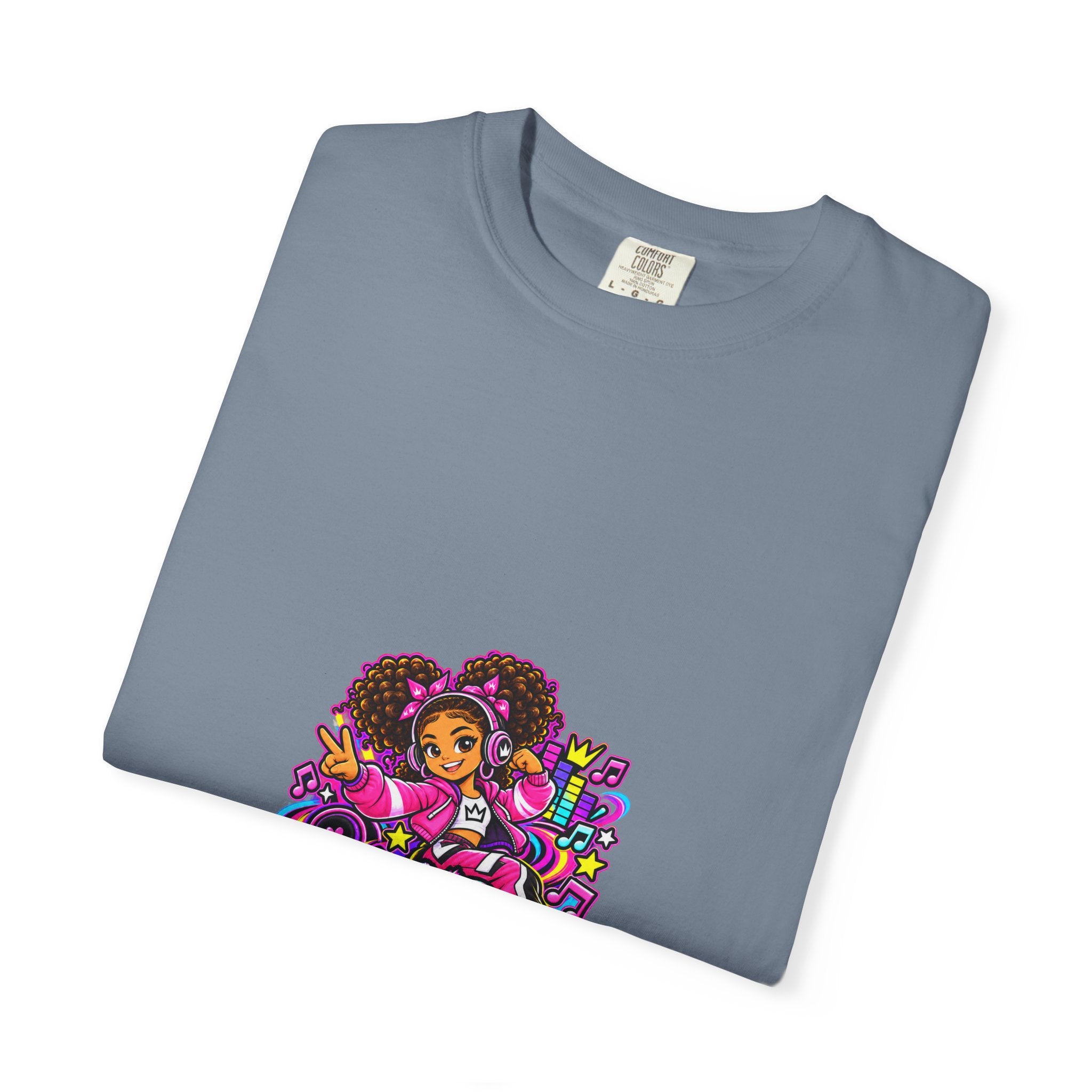 Level Up Crew – Nia “Move to Your Own Beat” Graphic Tee