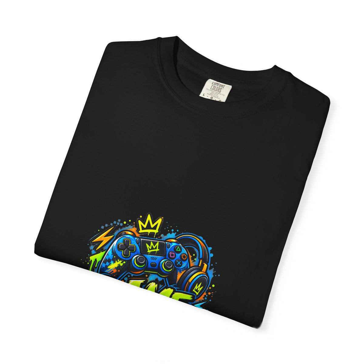 Level Up Crew – “Game On” Graphic Tee