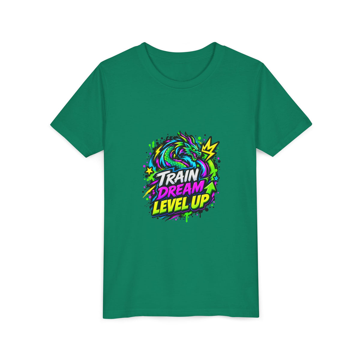 Level Up Crew — "Train.Dream" Tee