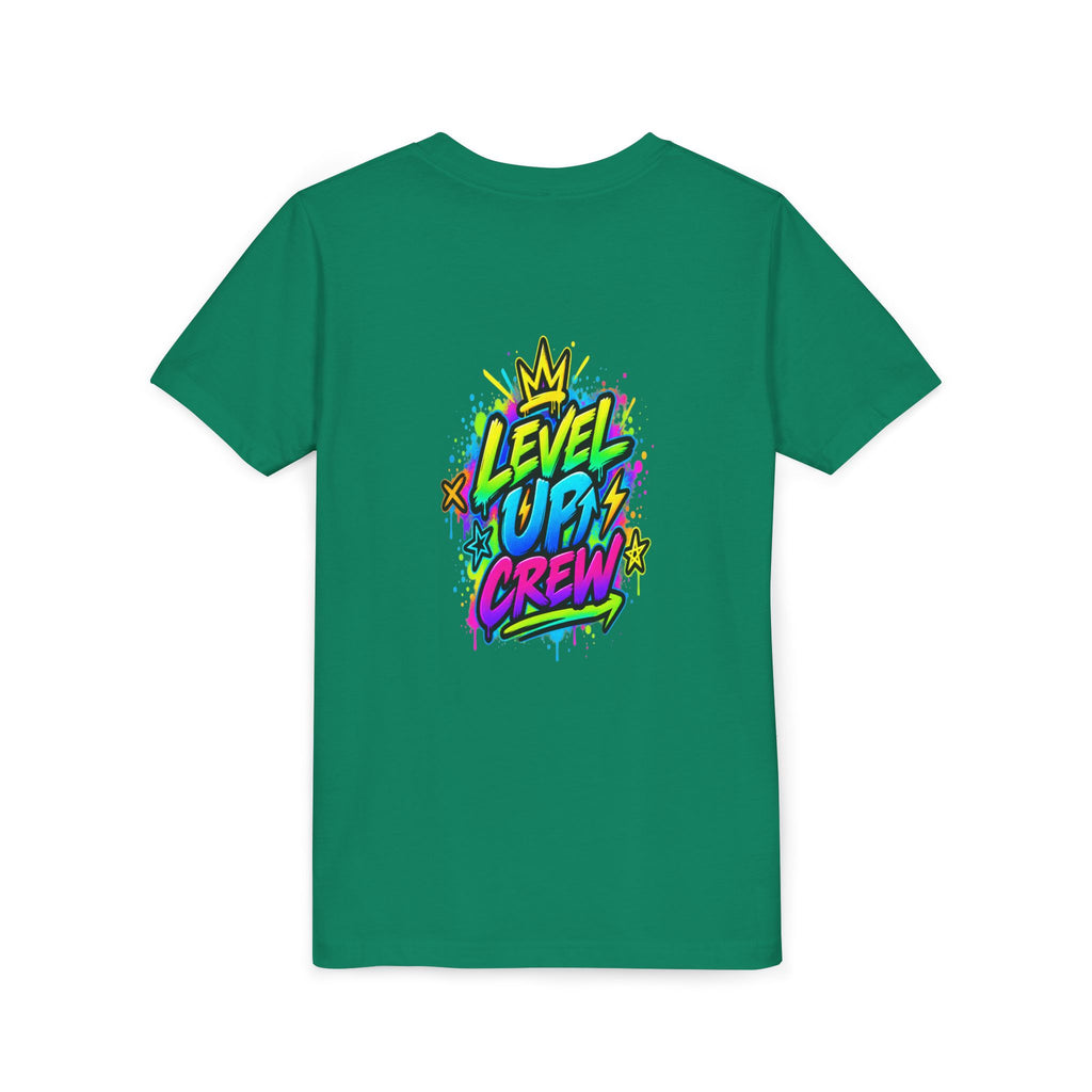 Level Up Crew - Zara: Create Your Own Magic kids tee