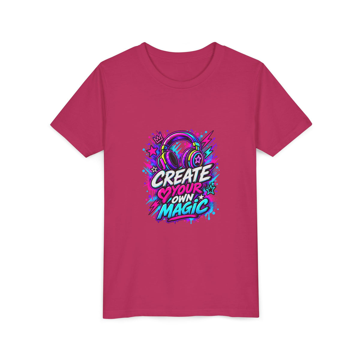 Level Up Crew — "Create Your Own Magic" Tee