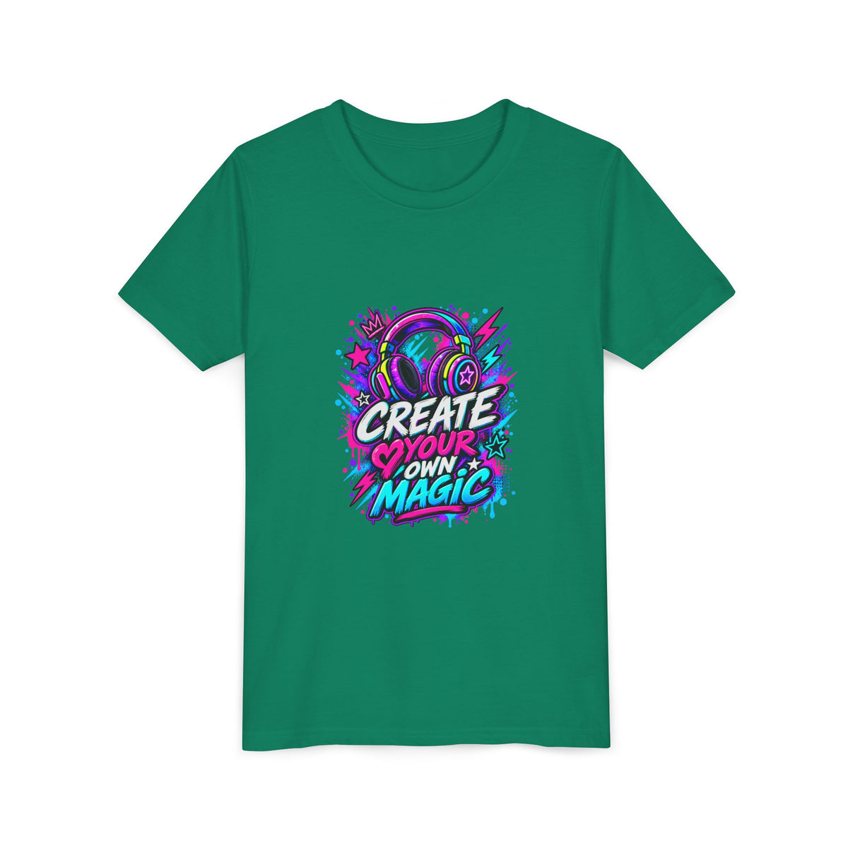 Level Up Crew — "Create Your Own Magic" Tee