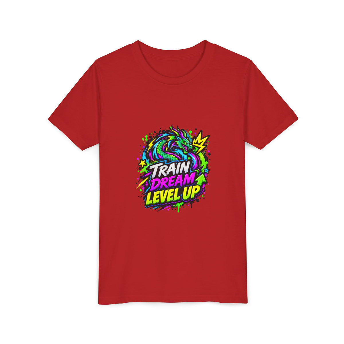 Level Up Crew — "Train.Dream" Tee