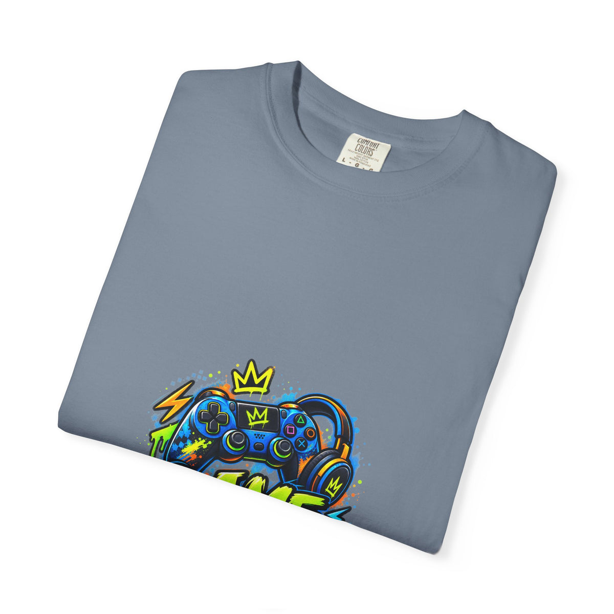 Level Up Crew – “Game On” Graphic Tee