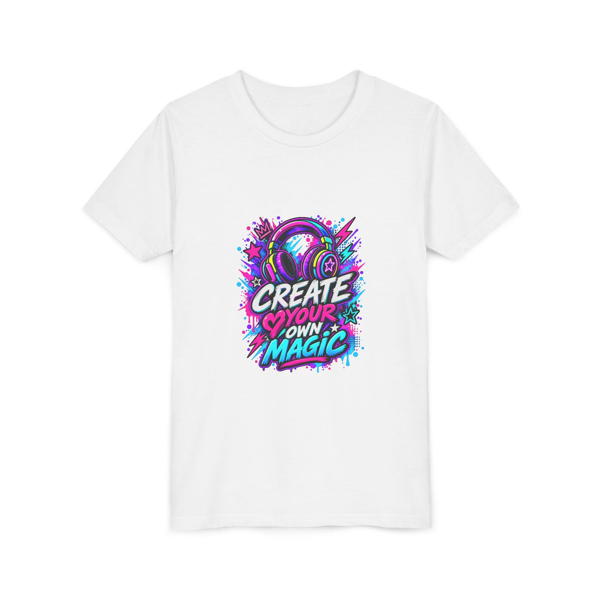 Level Up Crew — "Create Your Own Magic" Tee