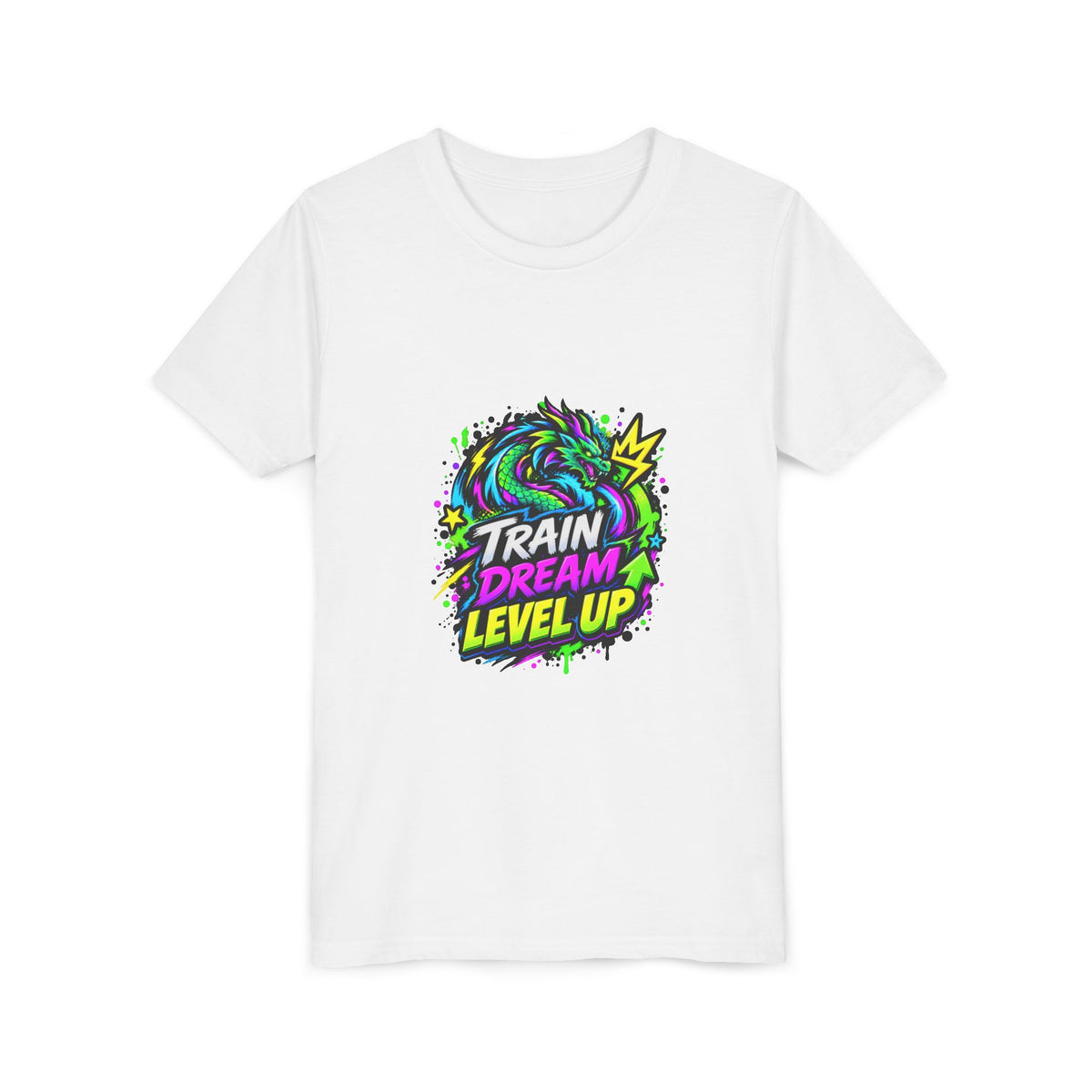 Level Up Crew — "Train.Dream" Tee