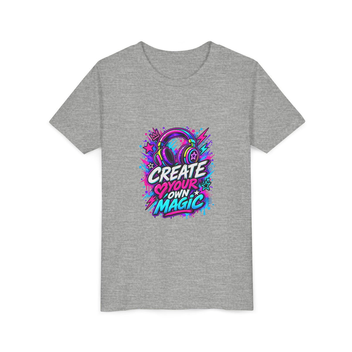 Level Up Crew — "Create Your Own Magic" Tee